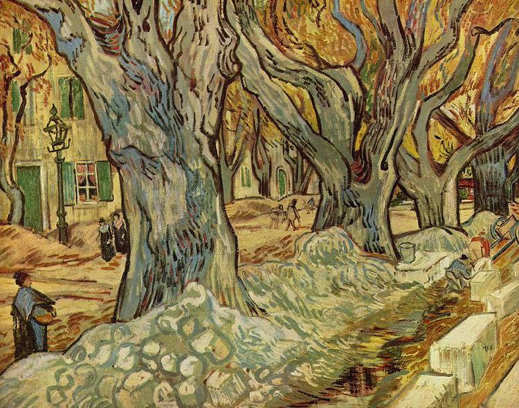 Vincent Van Gogh Strabenarbeiter china oil painting image